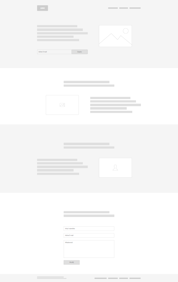 Low-Fi Landing Page UXPin